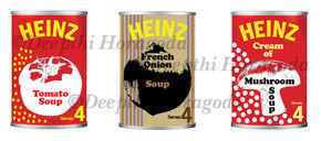 Label designs for Heinz Soup Cans range