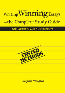 Image of front cover of the book Writing Winning Essays--the Complete Study Guide